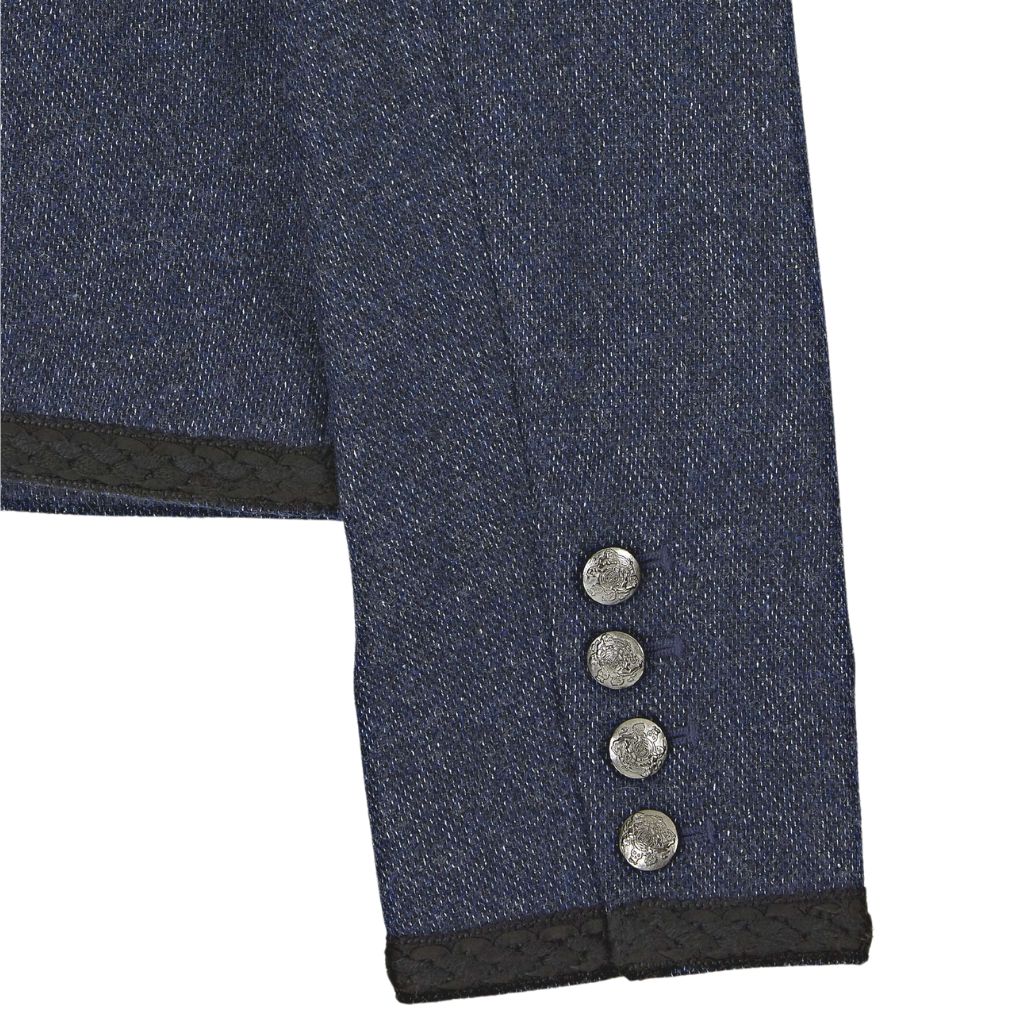 GREENEST - Wool Blend Jacket | Navy, buy at DOORS NYC