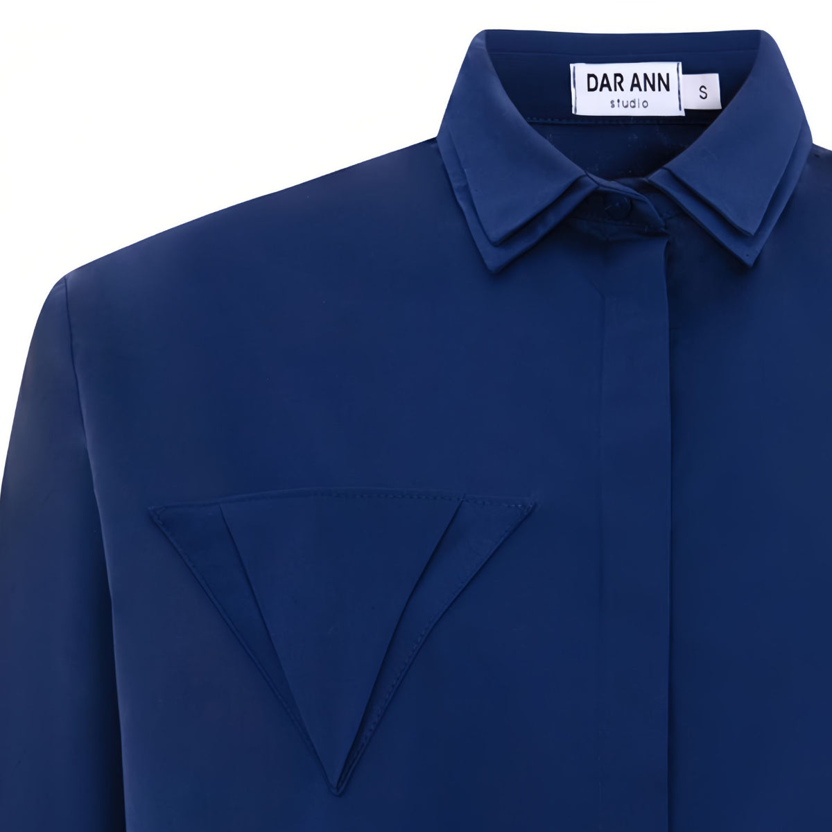 DAR ANN STUDIO - DUNE Shirt |  Blue, buy at DOORS NYC