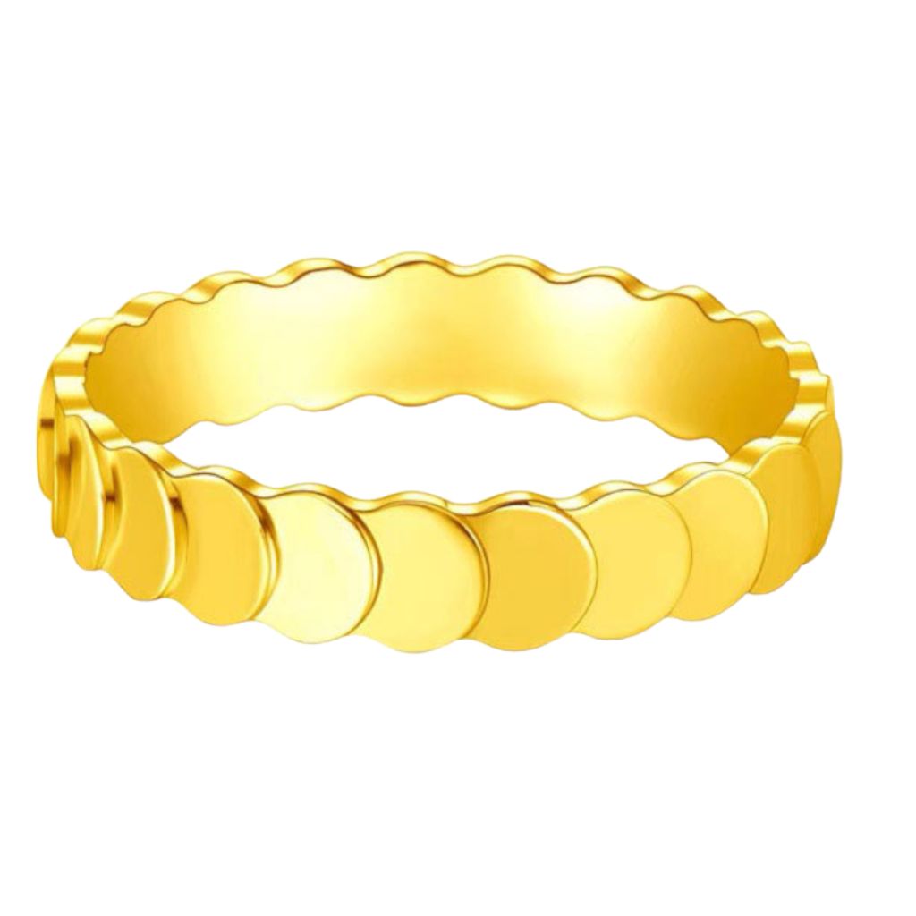 CELOVIS -   Colin Band Eternal Ring | Gold, buy at DOORS NYC