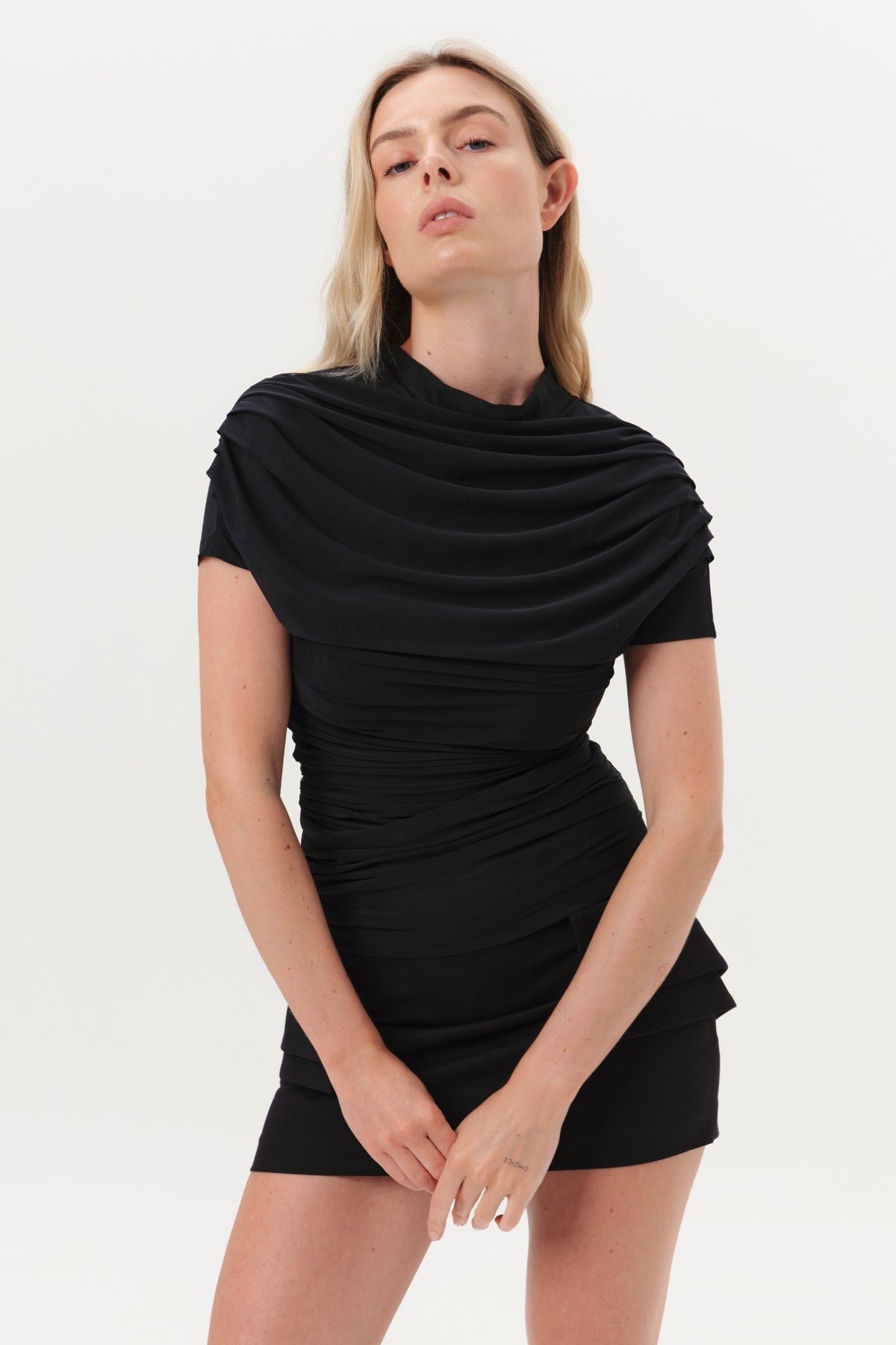 DAR ANN STUDIO - Black NYX Top, buy at DOORS NYC