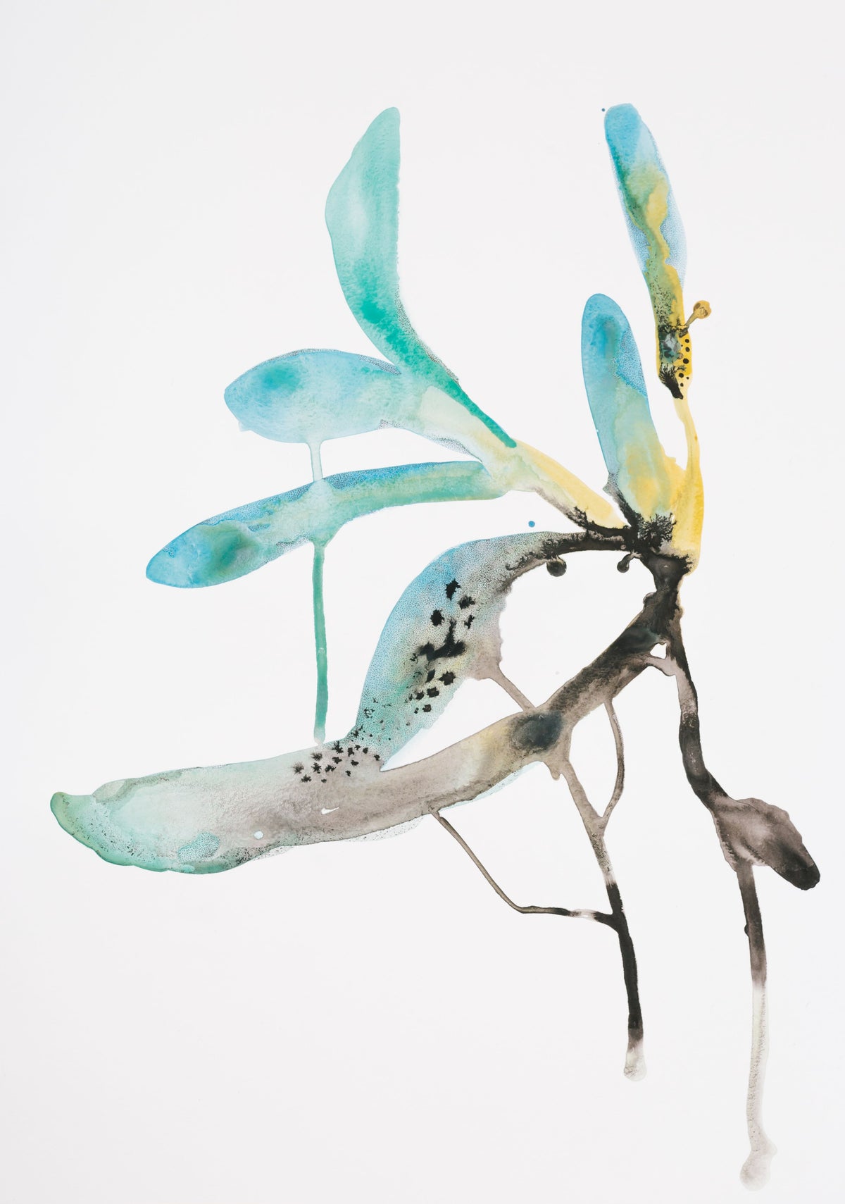 KRISTINA OKAN - My Secret Garden No.I | Painting, buy at DOORS NYC