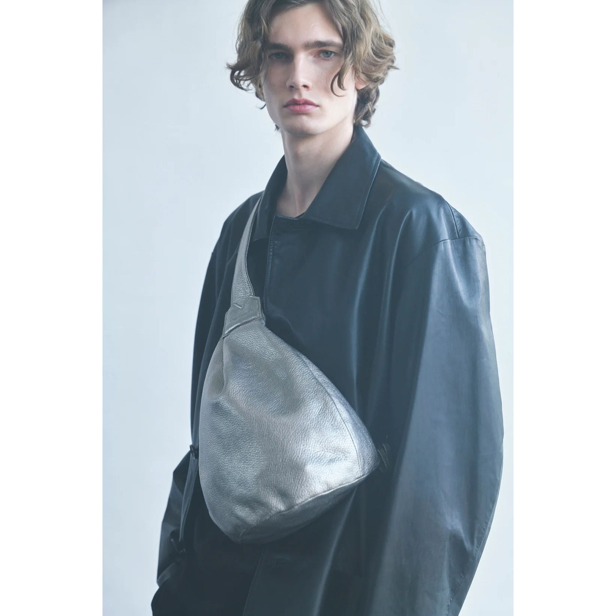 Tuck Sling Bag | Silver