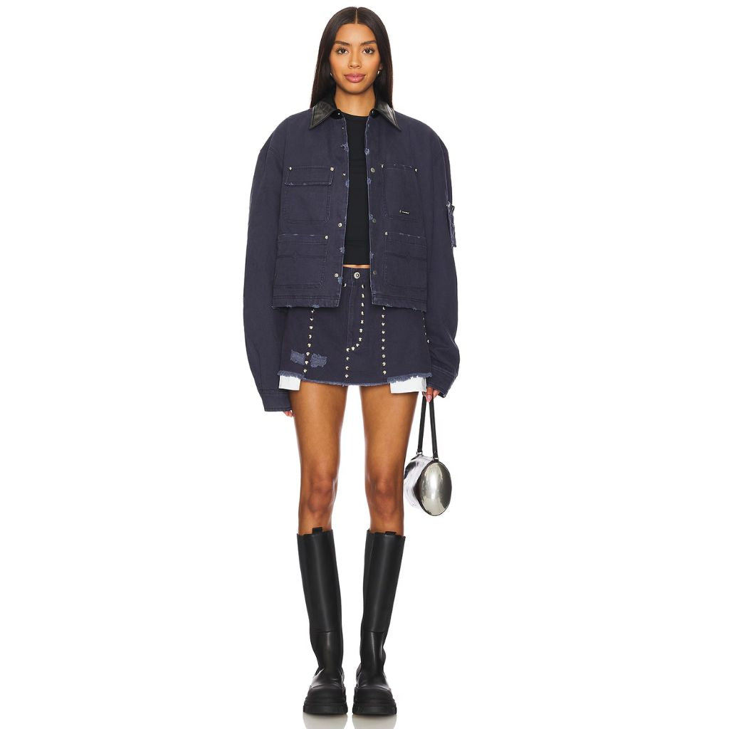 PRIVATE POLICY - Rodeo Studs Skirt
 at DOORS NYC