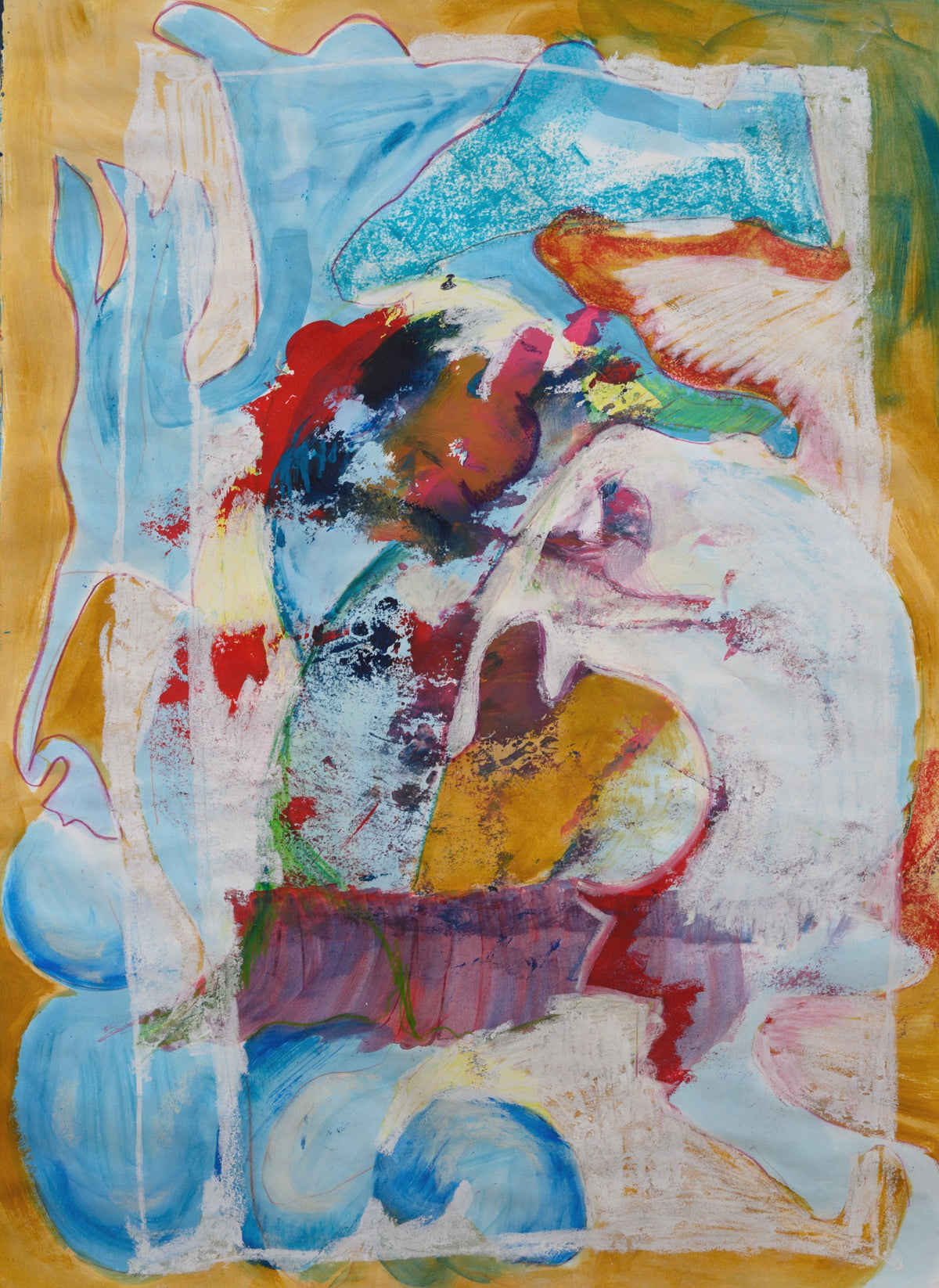 PATRICIA TUDOSA -Landscape with Yellow | Painting at DOORS NYC