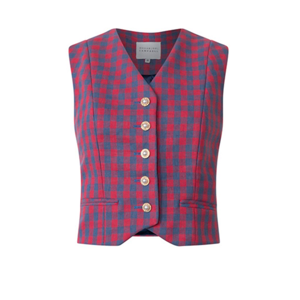 HOUSE OF CAMPBELL - Bellflower Montaigne Vest | PR Sample at DOORS NYC