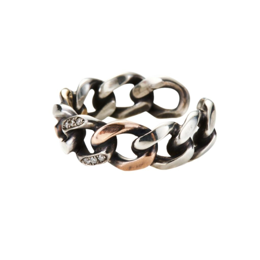 MASANA - Chain Motif Connect Ring, buy at DOORS NYC