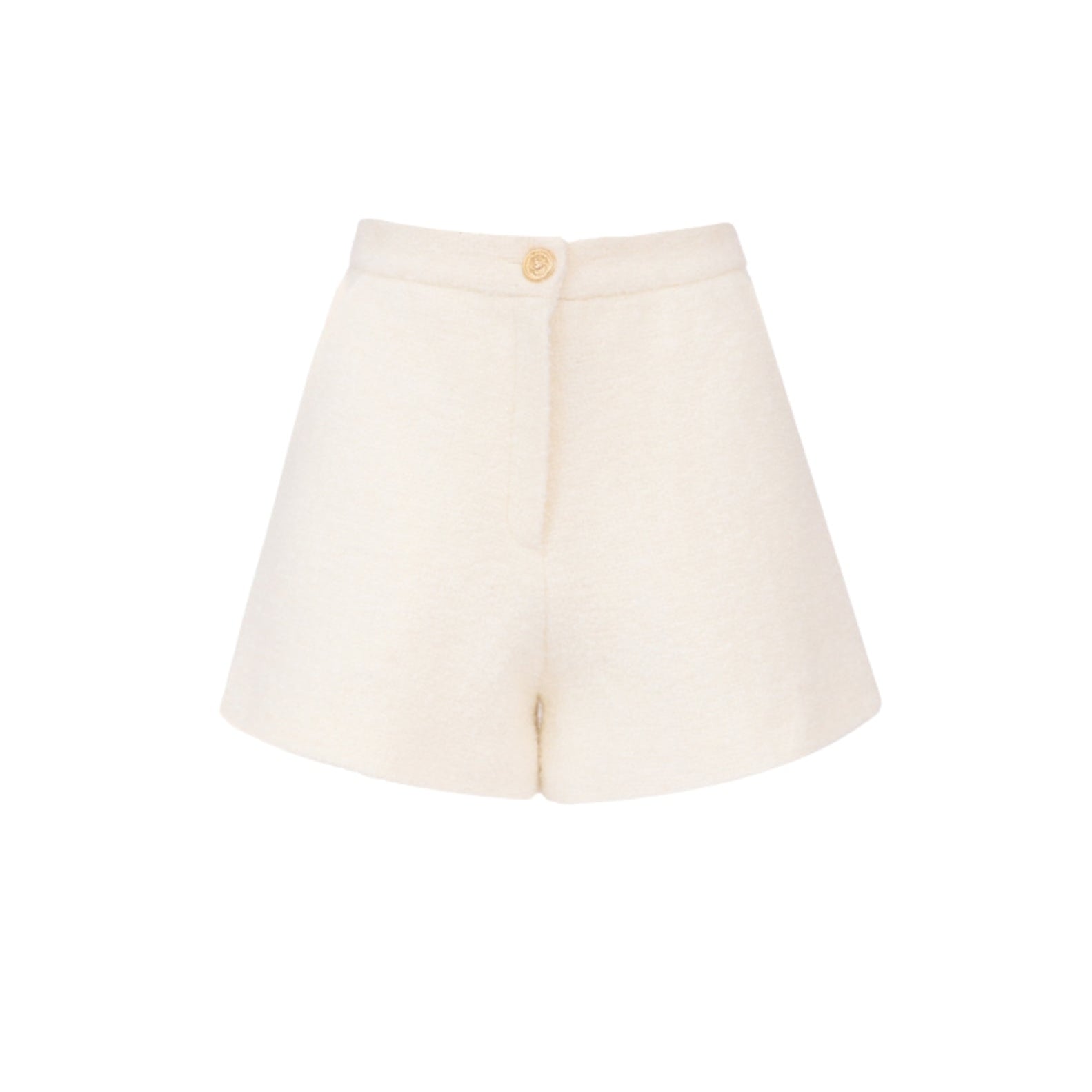 SOTROPA - White Tweed Shorts, buy at DOORS NYC