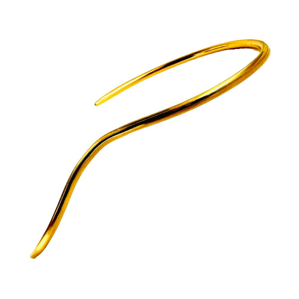 AKI ROC JEWELRY - Inca Collar Necklace | Brass Gold, buy at DOORS NYC