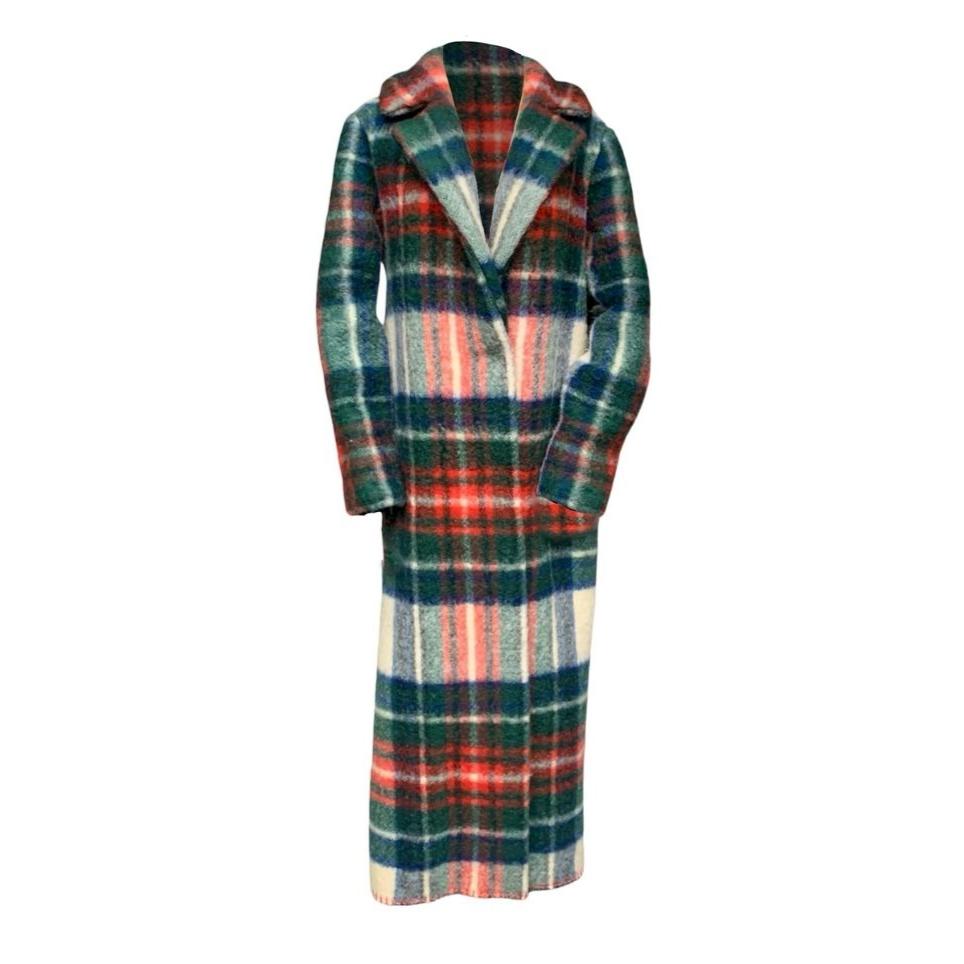 STUDIO WUNDERBAR - Tartan Hug Me Coat, buy at DOORS NYC