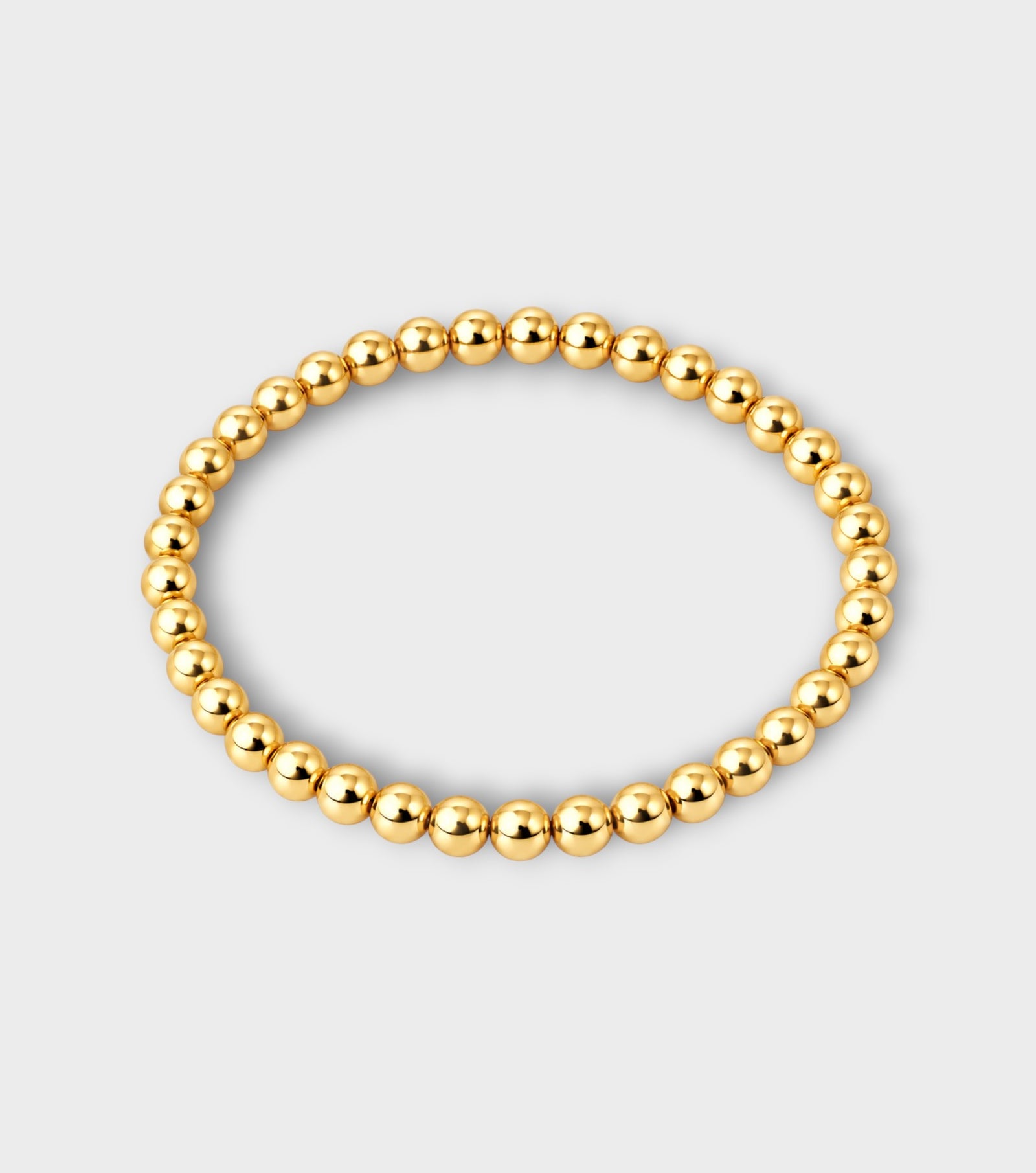 The Gold Stackable Bracelet 4mm
