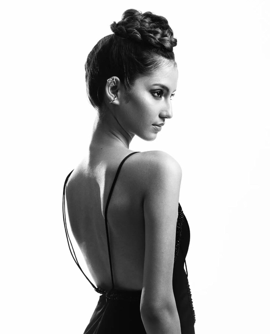 ELSA NILAJ - Black Heart Maxi Dress, buy at DOORS NYC