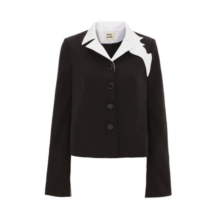 JULIA ALLERT - Tailored Cropped Blaze | Black, buy at doors.nyc