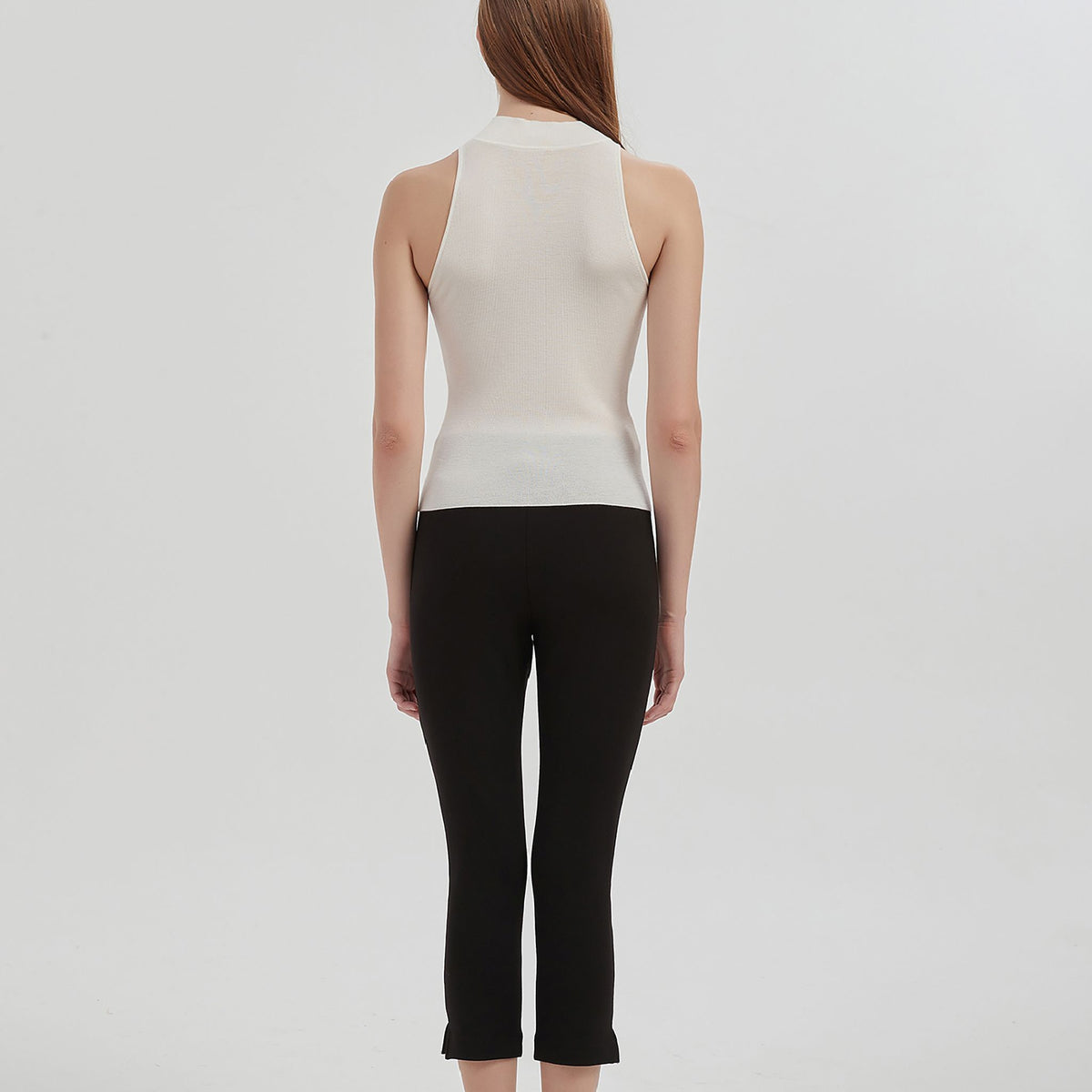 NUAJE NUAJE - Wool-silk Knit Tank | White, buy at DOORS NYC