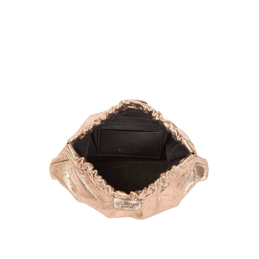 SCLARANDIS - Crinkled Nappa Clutch Bag, buy at DOORS NYC