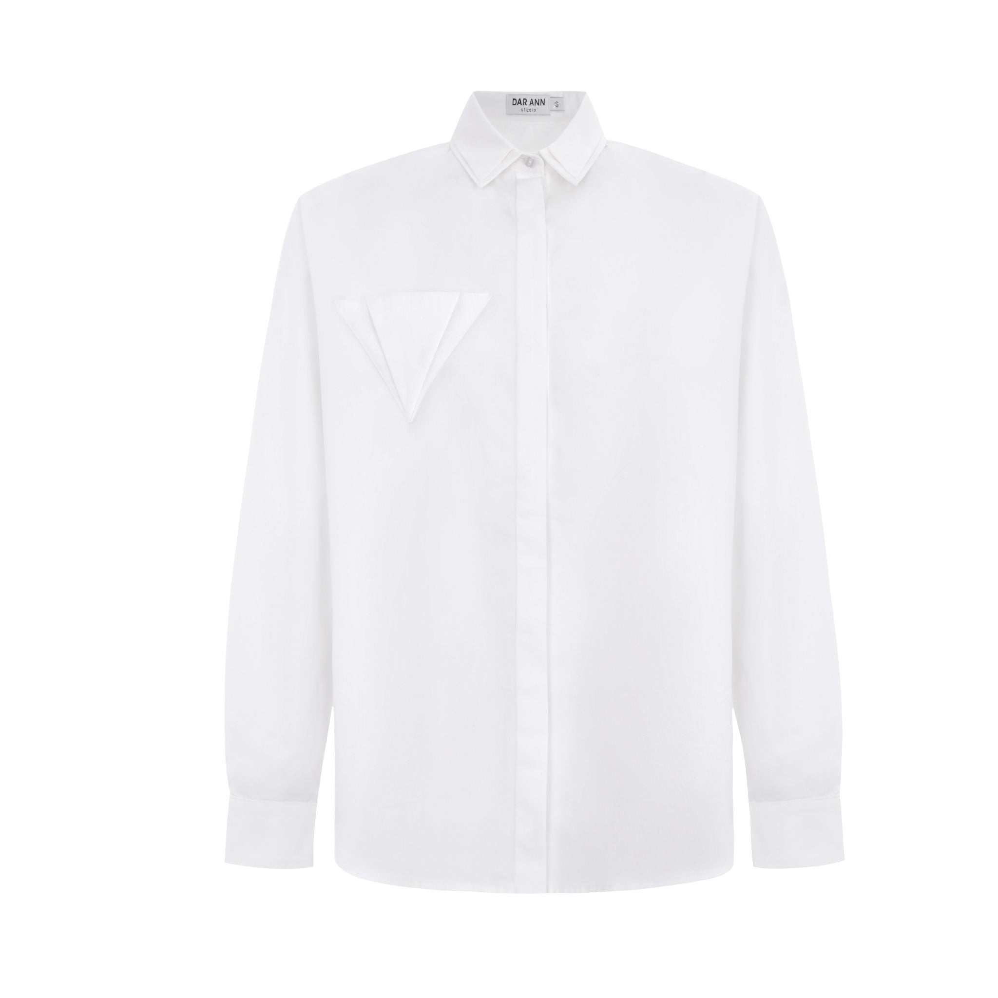 DAR ANN STUDIO - DUNE Shirt |  White, buy at DOORS NYC