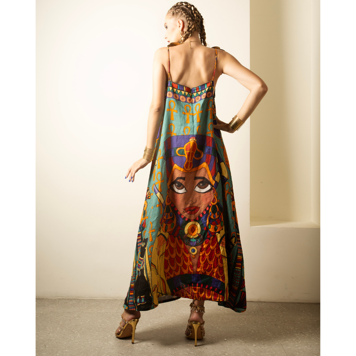 Flowing Sleeveless Maxi Dress