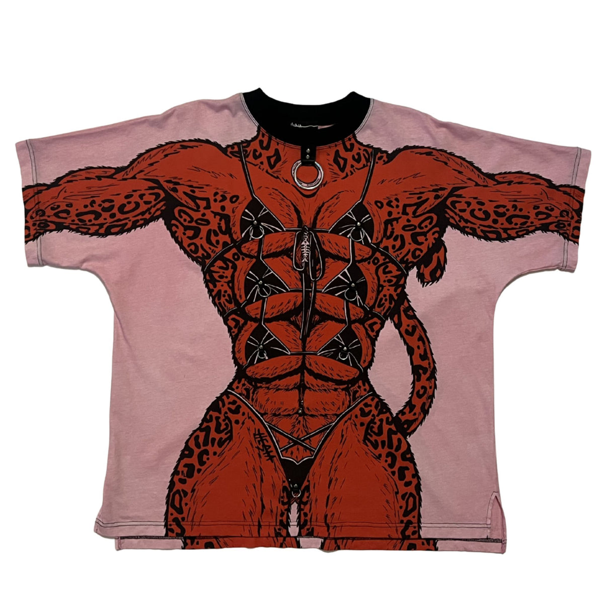 Pink Graphic Oversized T-Shirt x HESTAVERSE x LADYGUNN