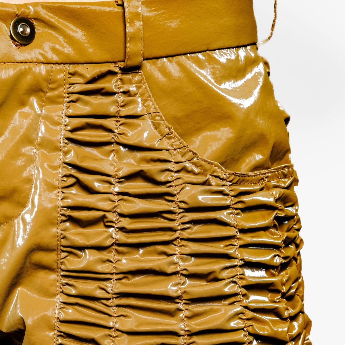 OTKUTYR - Y2K Bagys Pants | Tan, buy at DOORS NYC