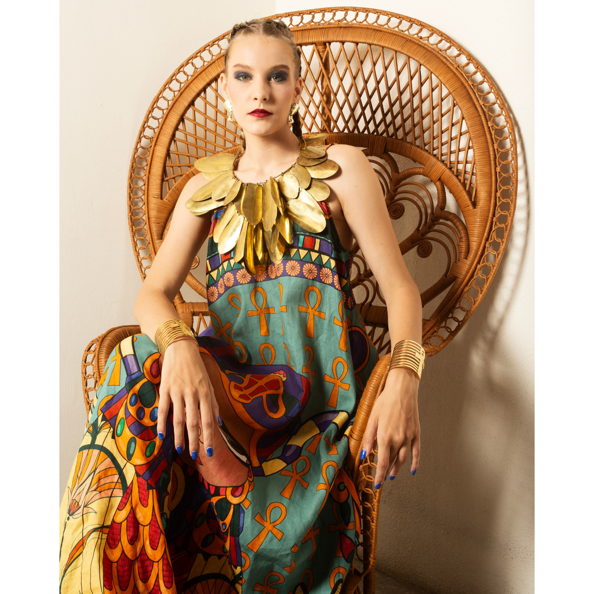 Flowing Sleeveless Maxi Dress