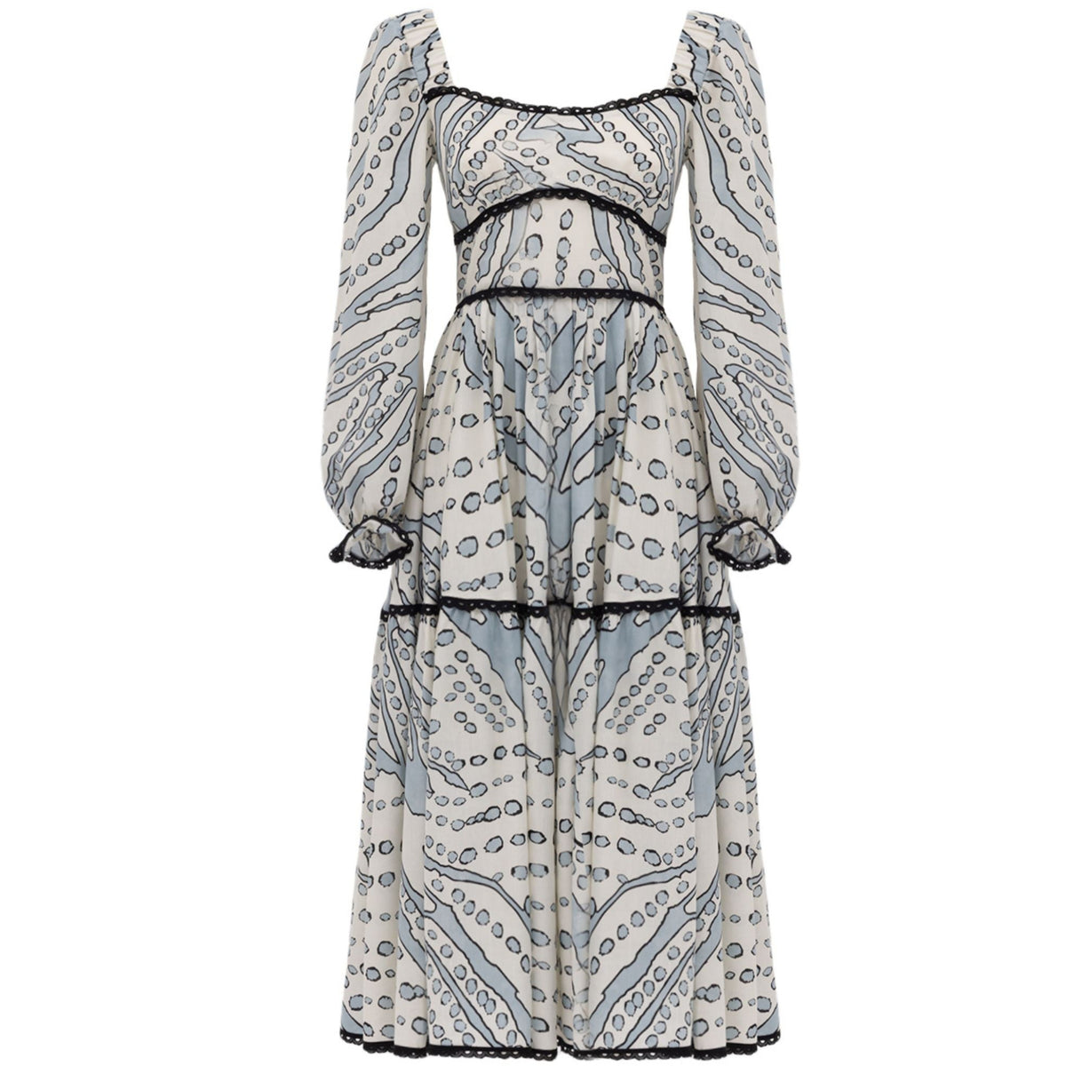 Long Sleeve Octavia Print Dress