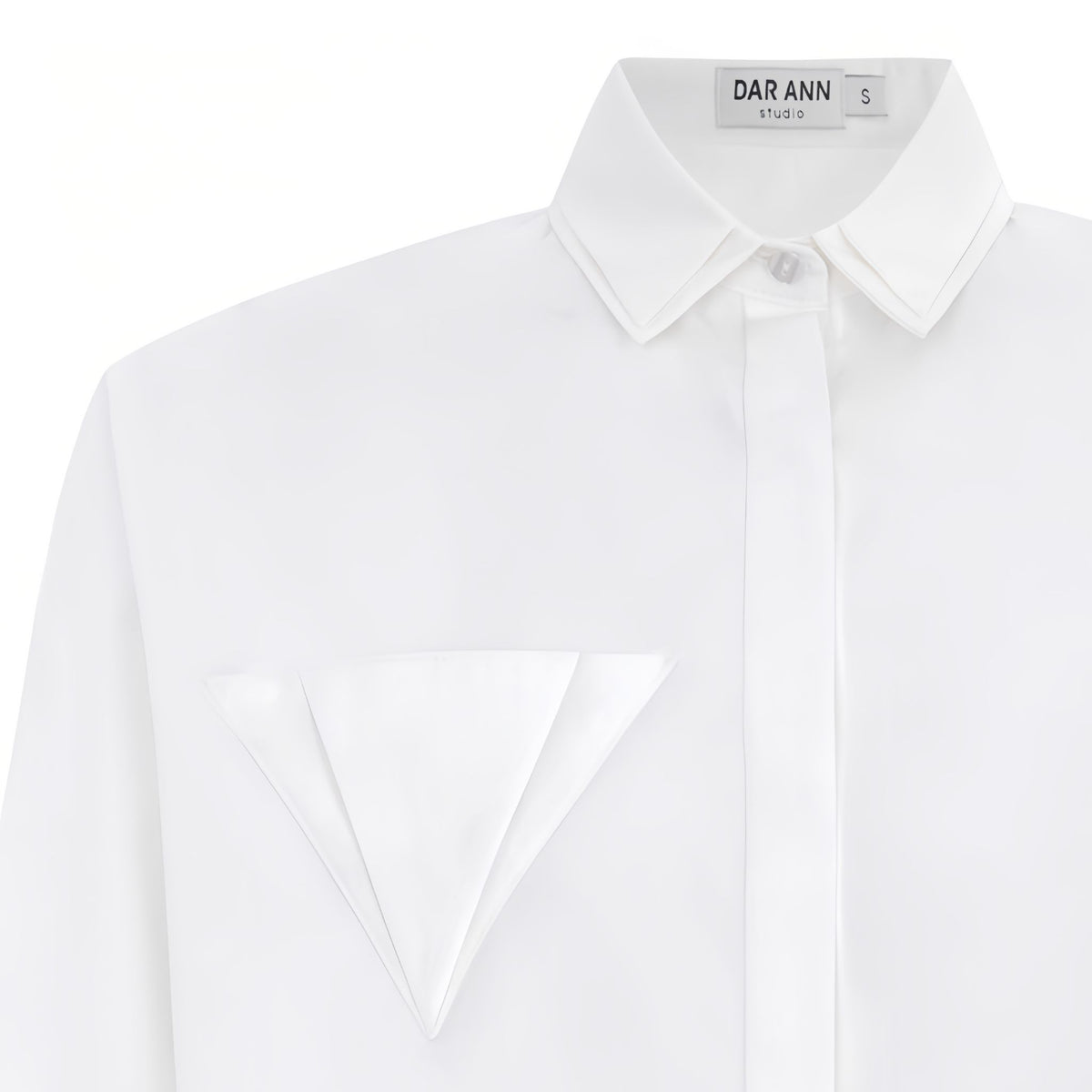 DAR ANN STUDIO - DUNE Shirt |  White, buy at DOORS NYC
