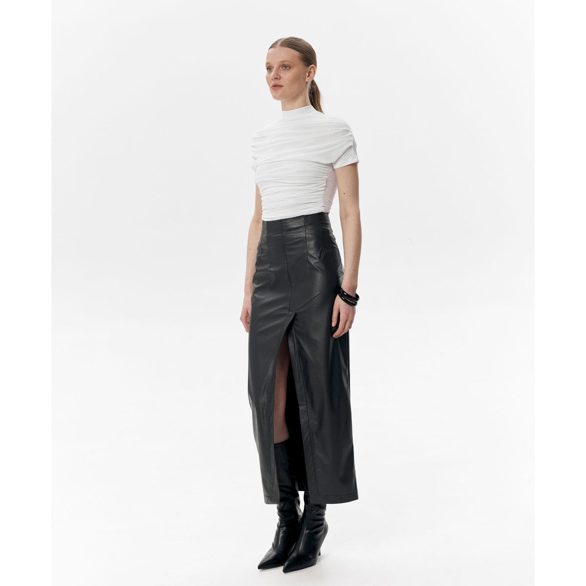 Black AGENDA Skirt