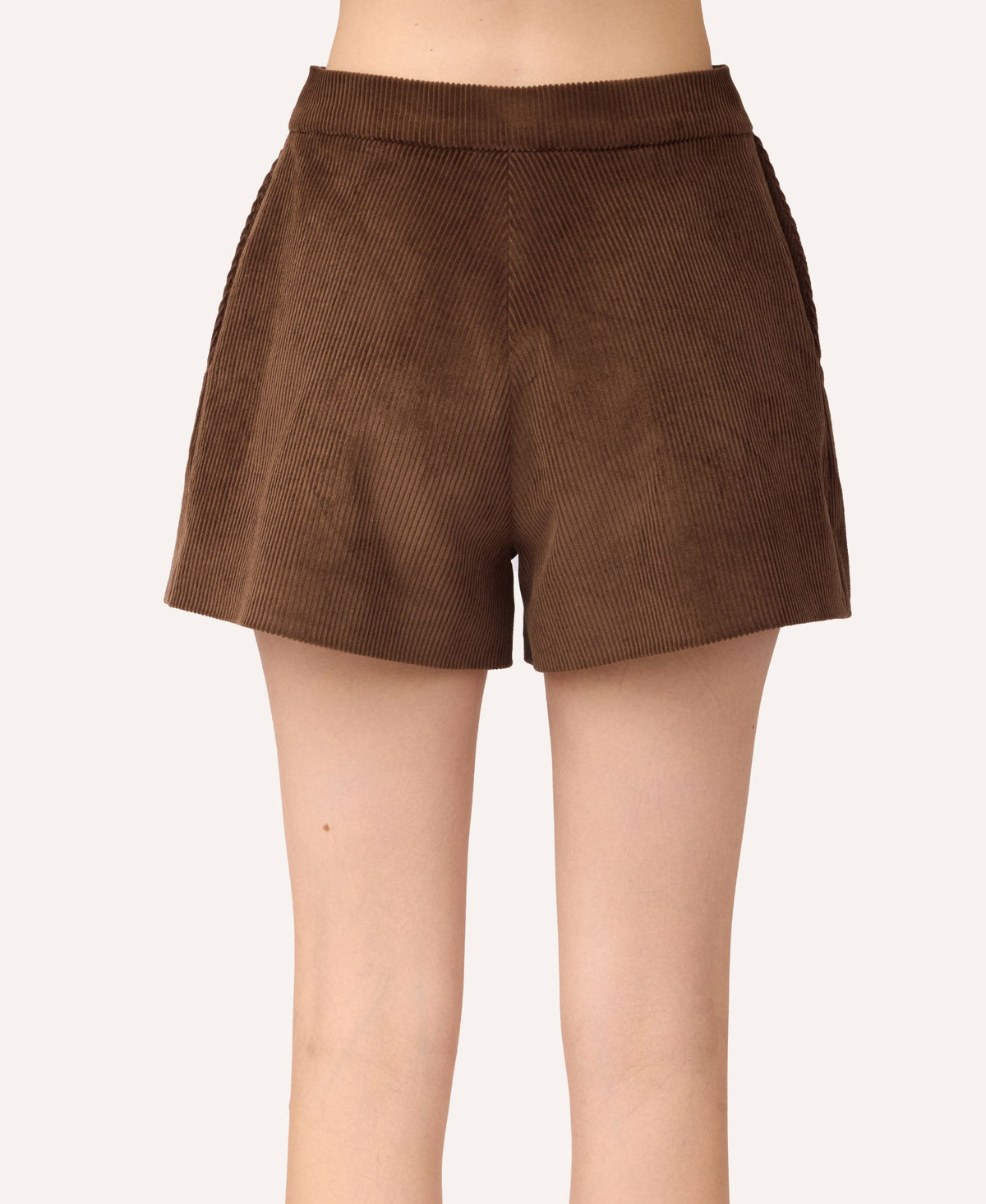 SOTROPA - Velvet Short| Brown at DOORS NYC PR showroom
