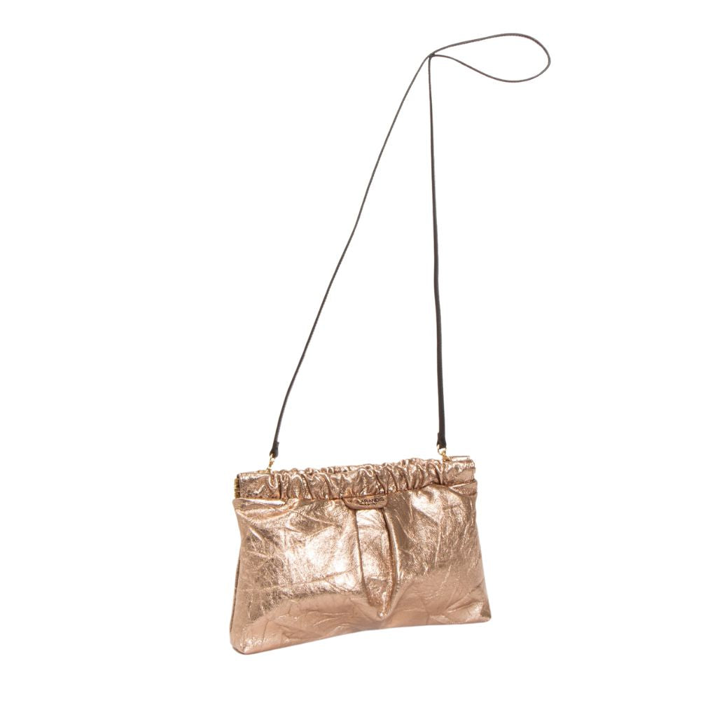 SCLARANDIS - Crinkled Nappa Clutch Bag, buy at DOORS NYC