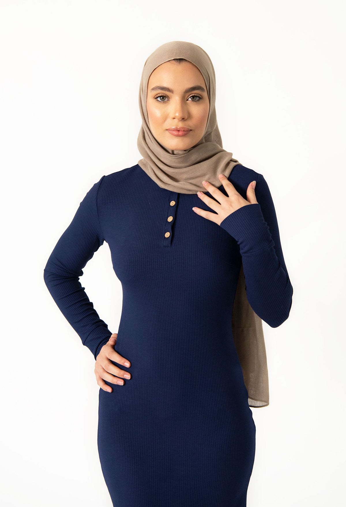 CITIZENS OF THE WORLD - Not Your Basix Henley Dress, buy at DOORS NYC