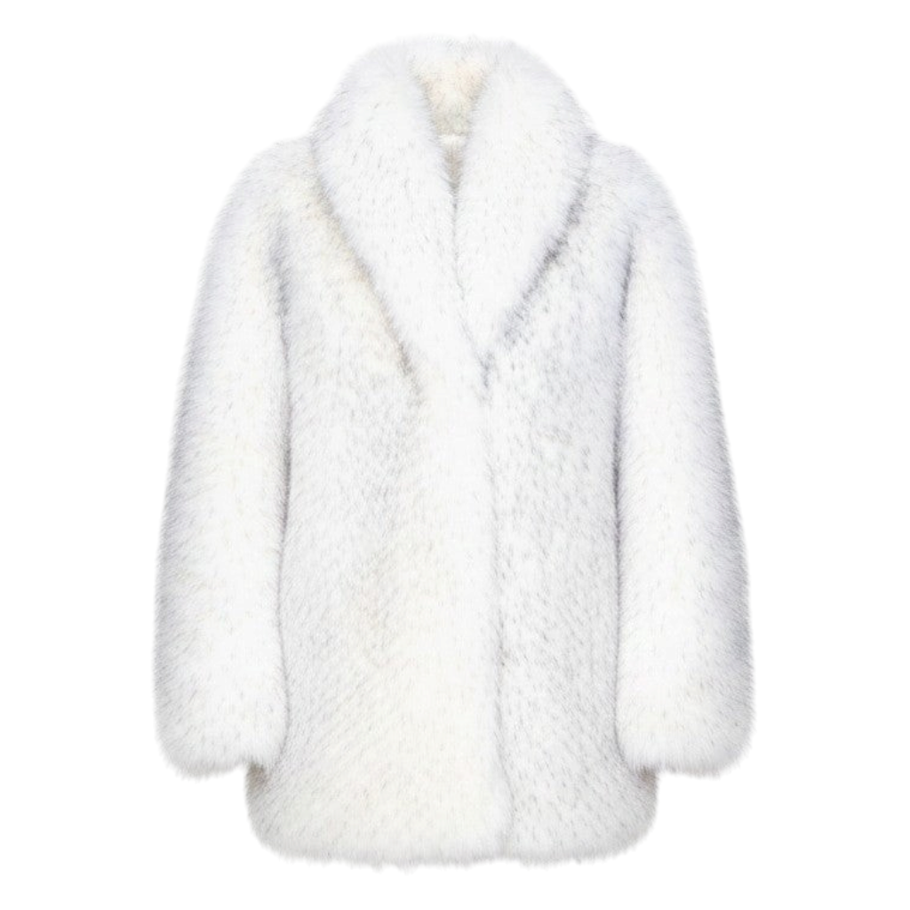 BASSIA - Elsa Fox Faux Fur Coat, buy at DOORS NYC