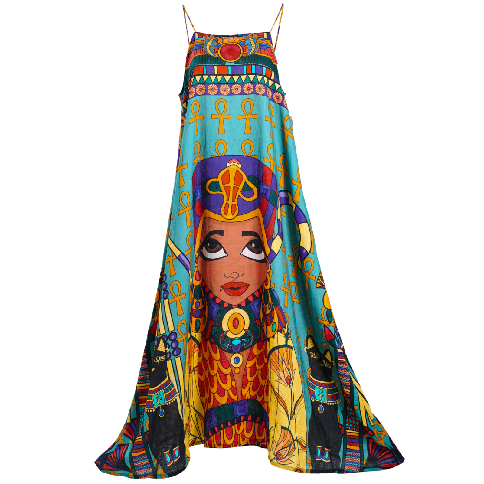Flowing Sleeveless Maxi Dress