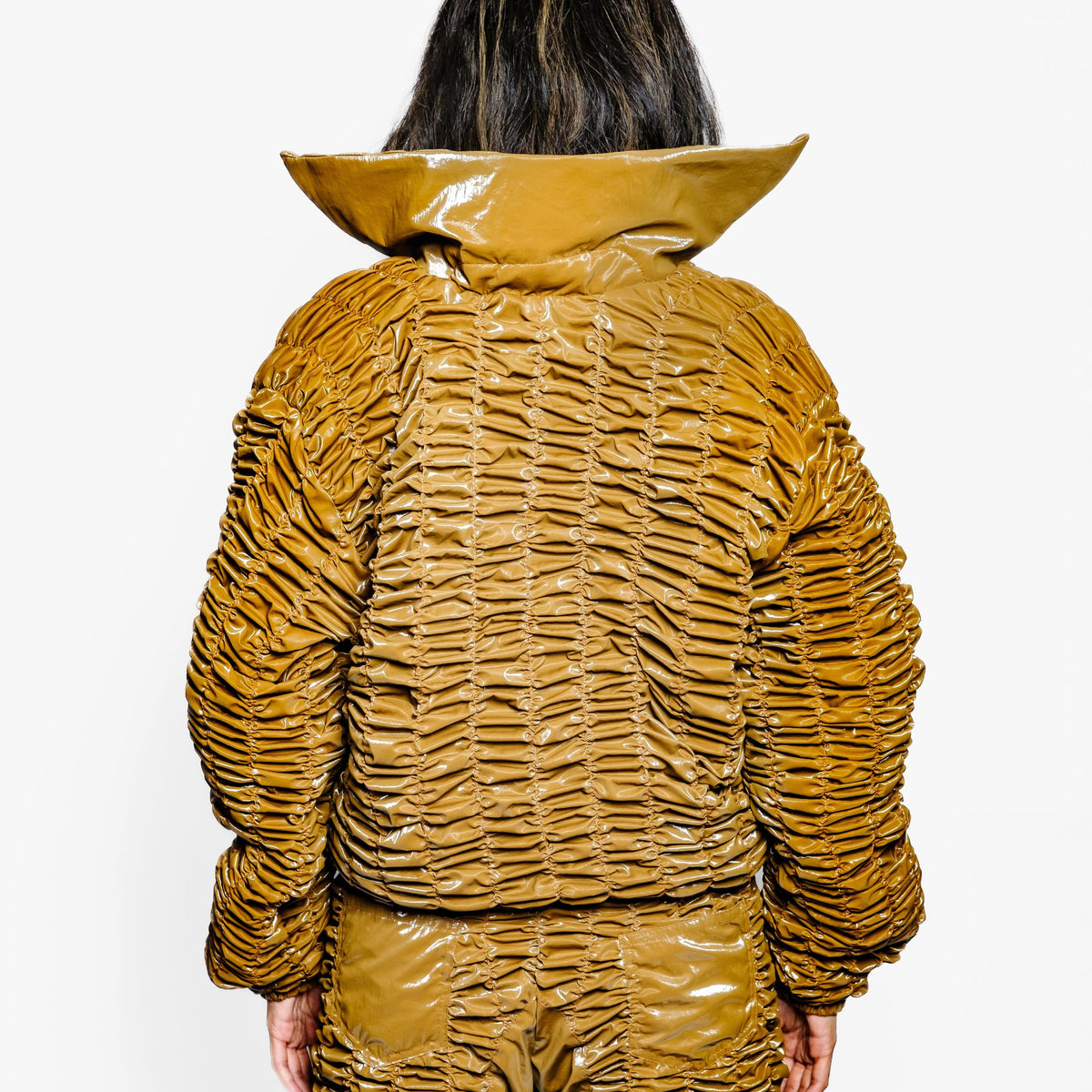 OTKUTYR - Y2K Bomber | Tan, buy at DOORS NYC