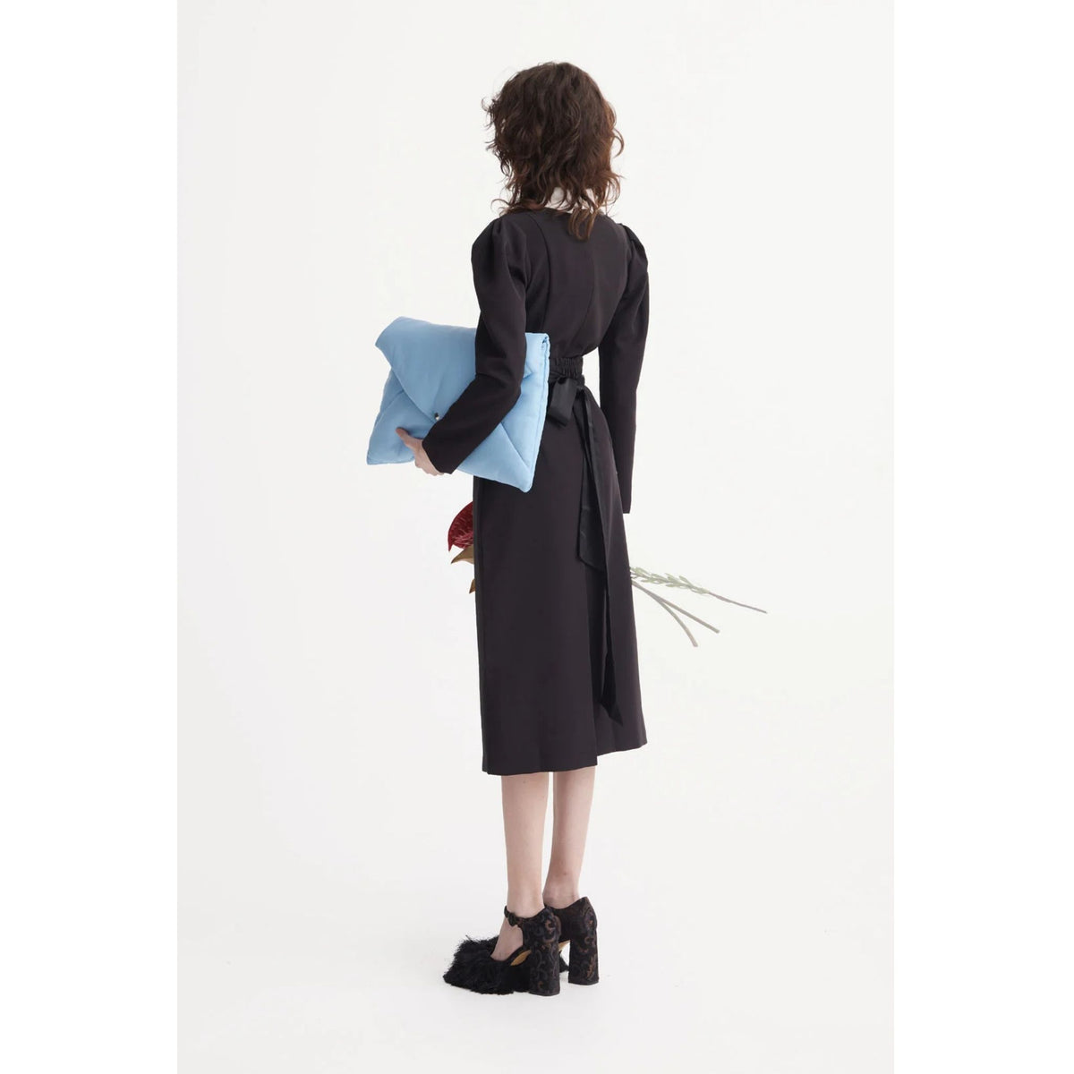 Formal Midi Dress | Black