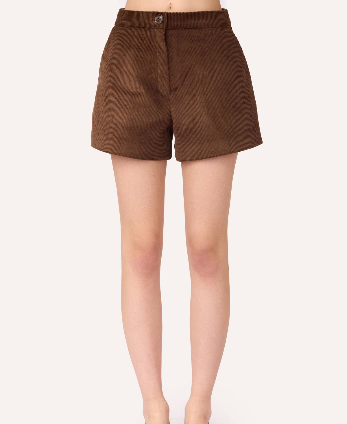 SOTROPA - Velvet Short| Brown at DOORS NYC PR showroom