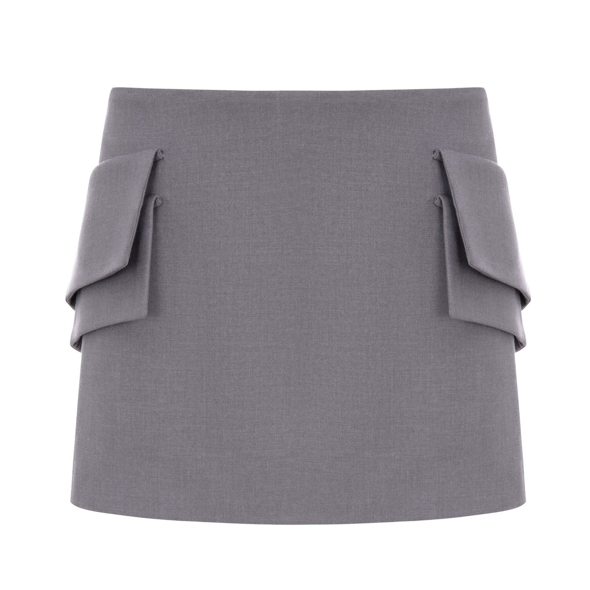 DAR ANN STUDIO -NO-DRAMA Skort | Gray, buy at DOORS NYC