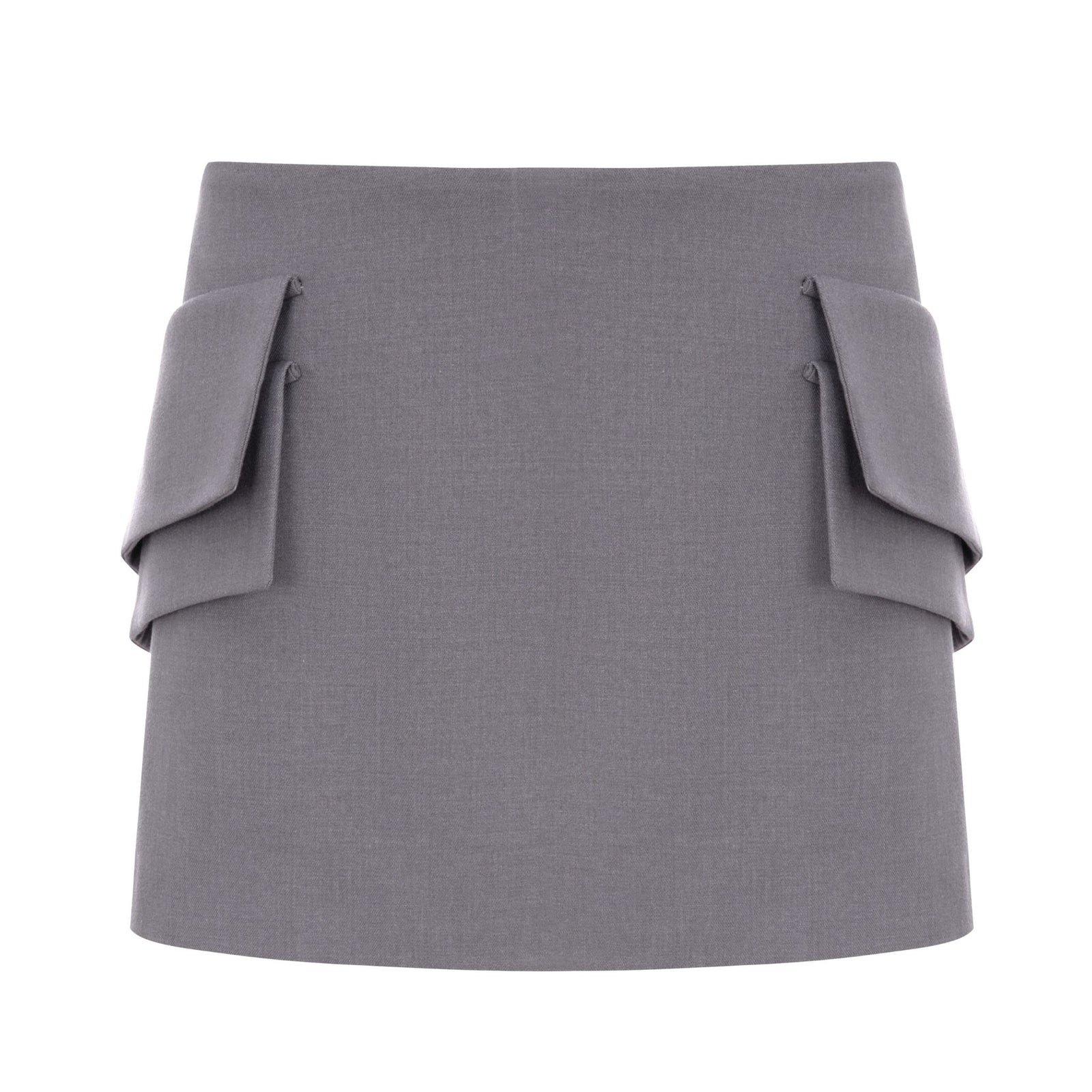 DAR ANN STUDIO -NO-DRAMA Skort | Gray, buy at DOORS NYC