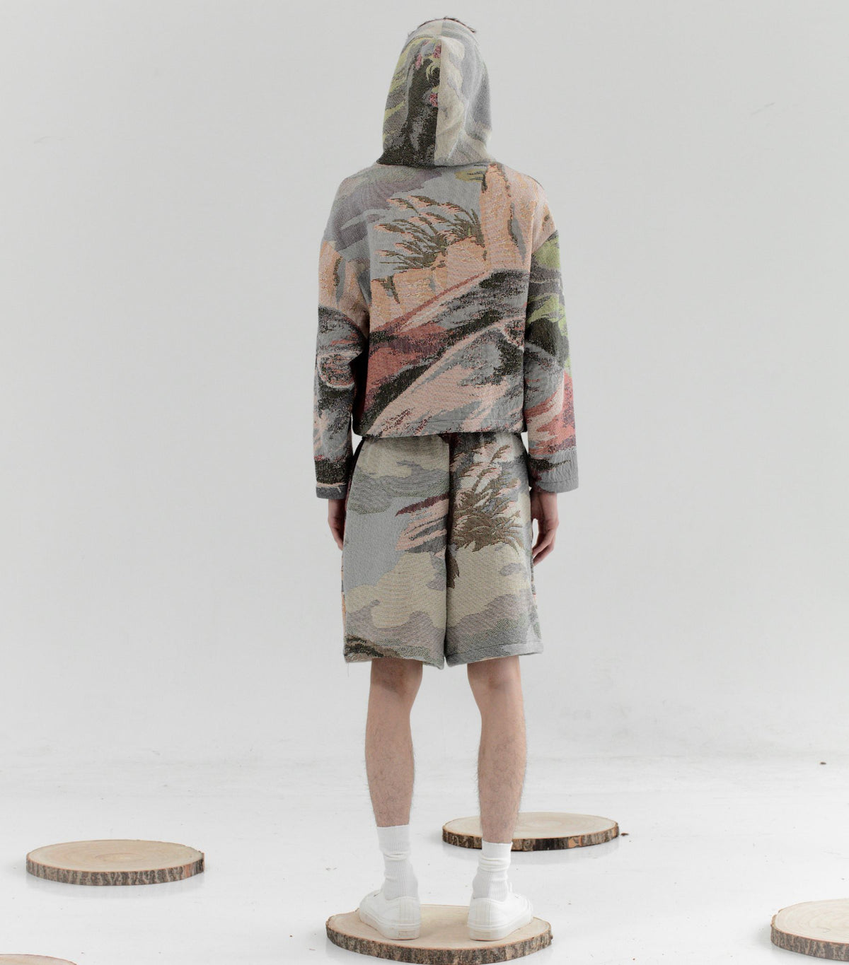 CLARA SON - RCLARA SON -Reminiscence Tapestry Shorts  , buy at DOORS NYCeminiscence Tapestry Hoodie , buy at DOORS NYC