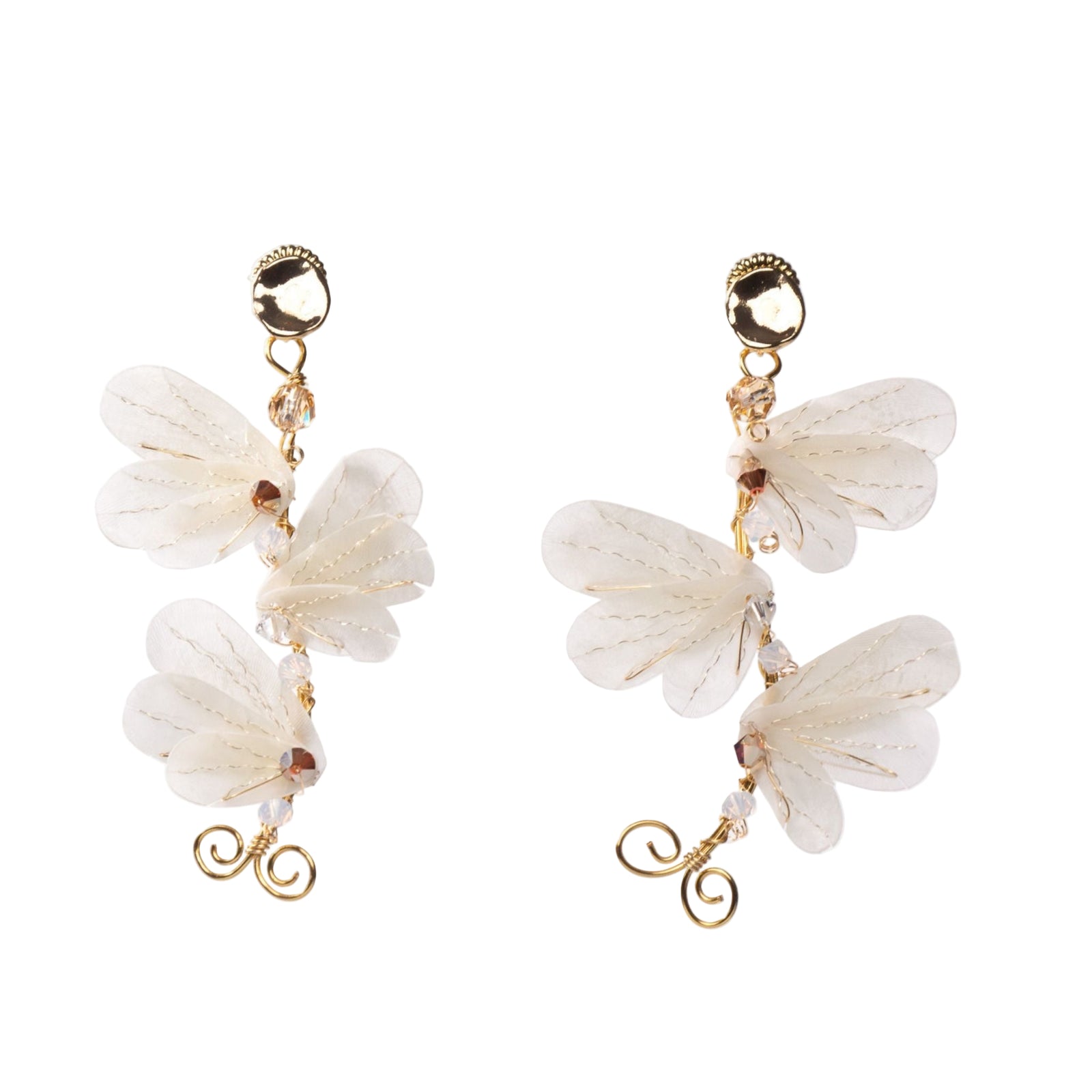 Simply fern earring  designed by Alma Dos Mares
