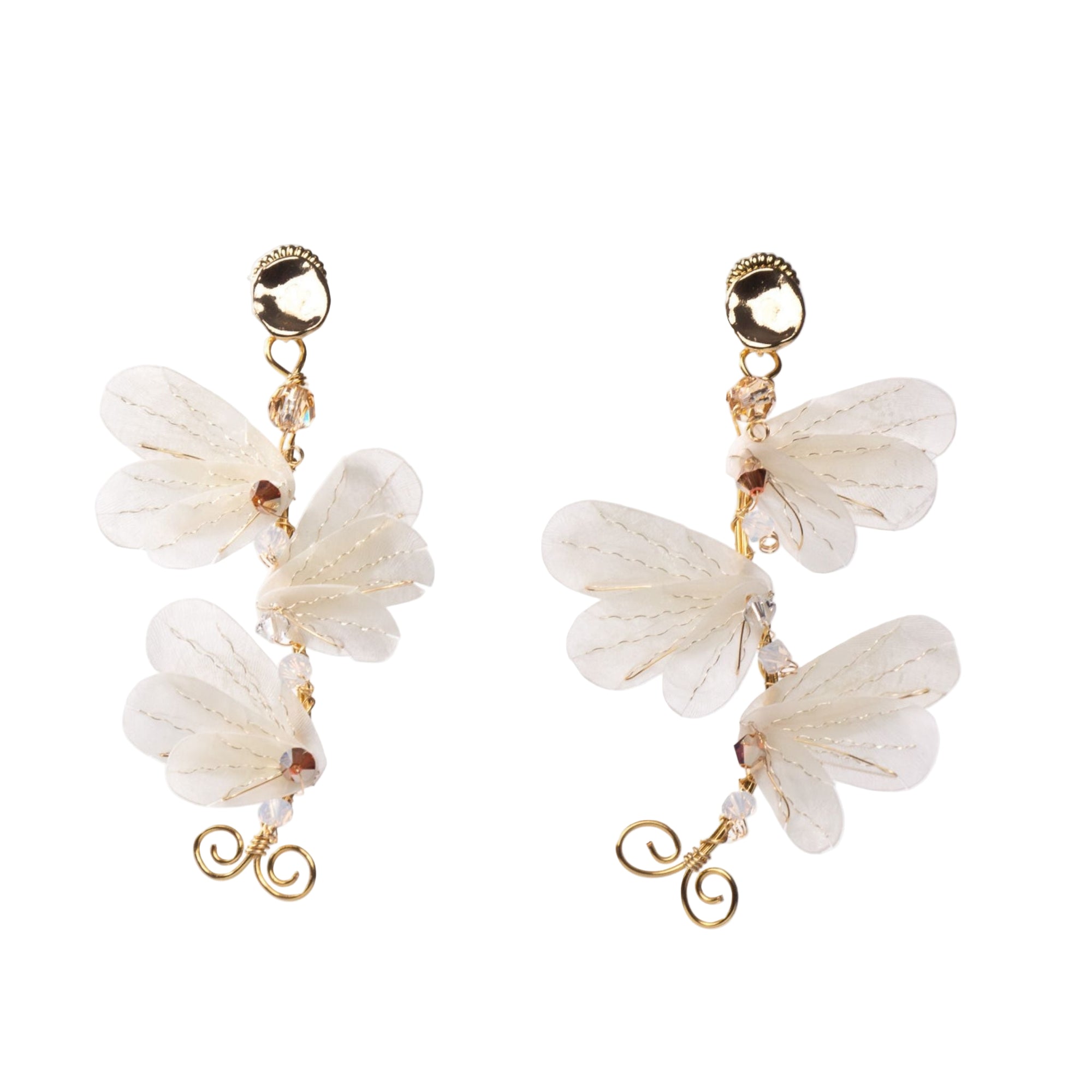 Simply fern earring  designed by Alma Dos Mares
