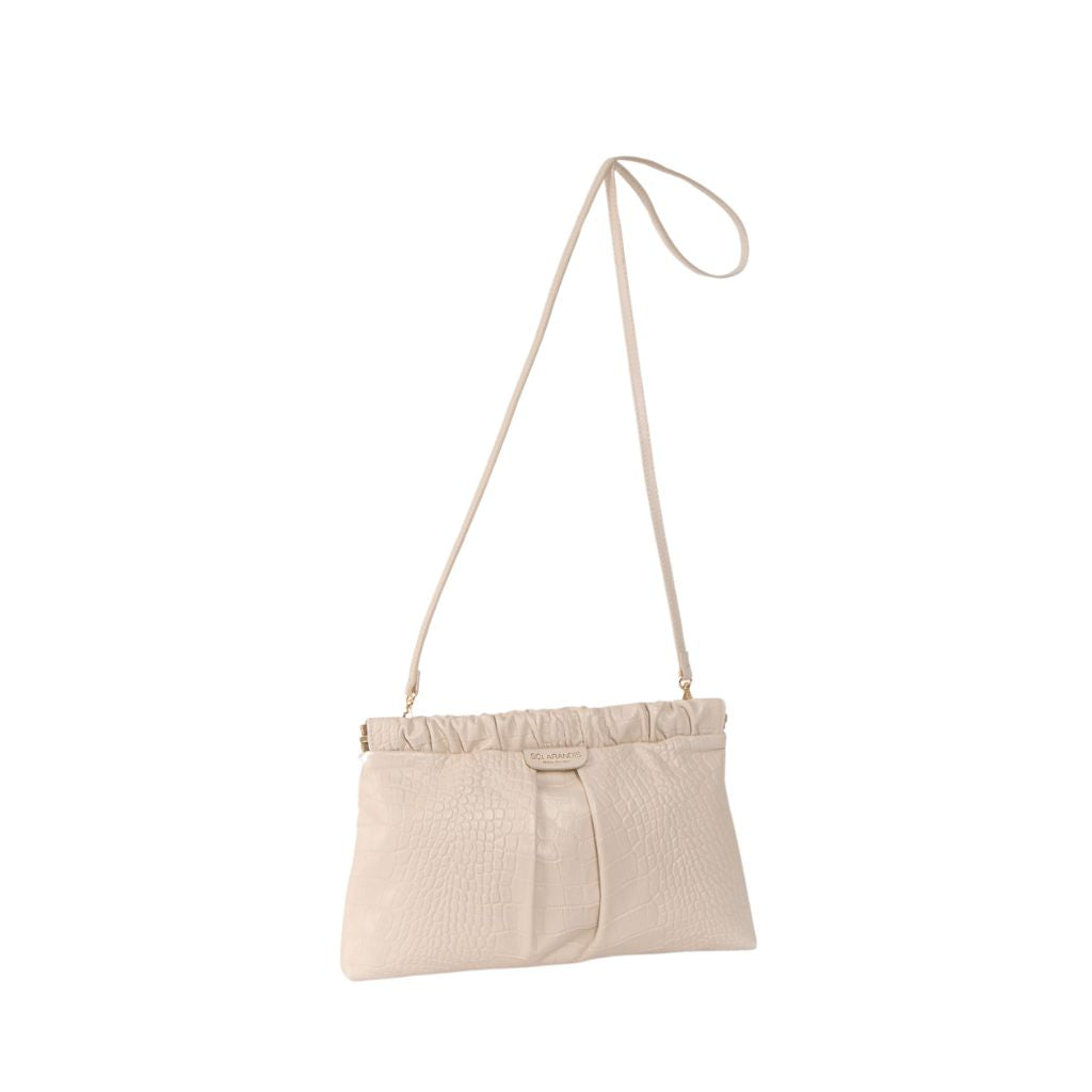 SCLARANDIS - Woven Leather Clutch Bag, buy at DOORS NYC