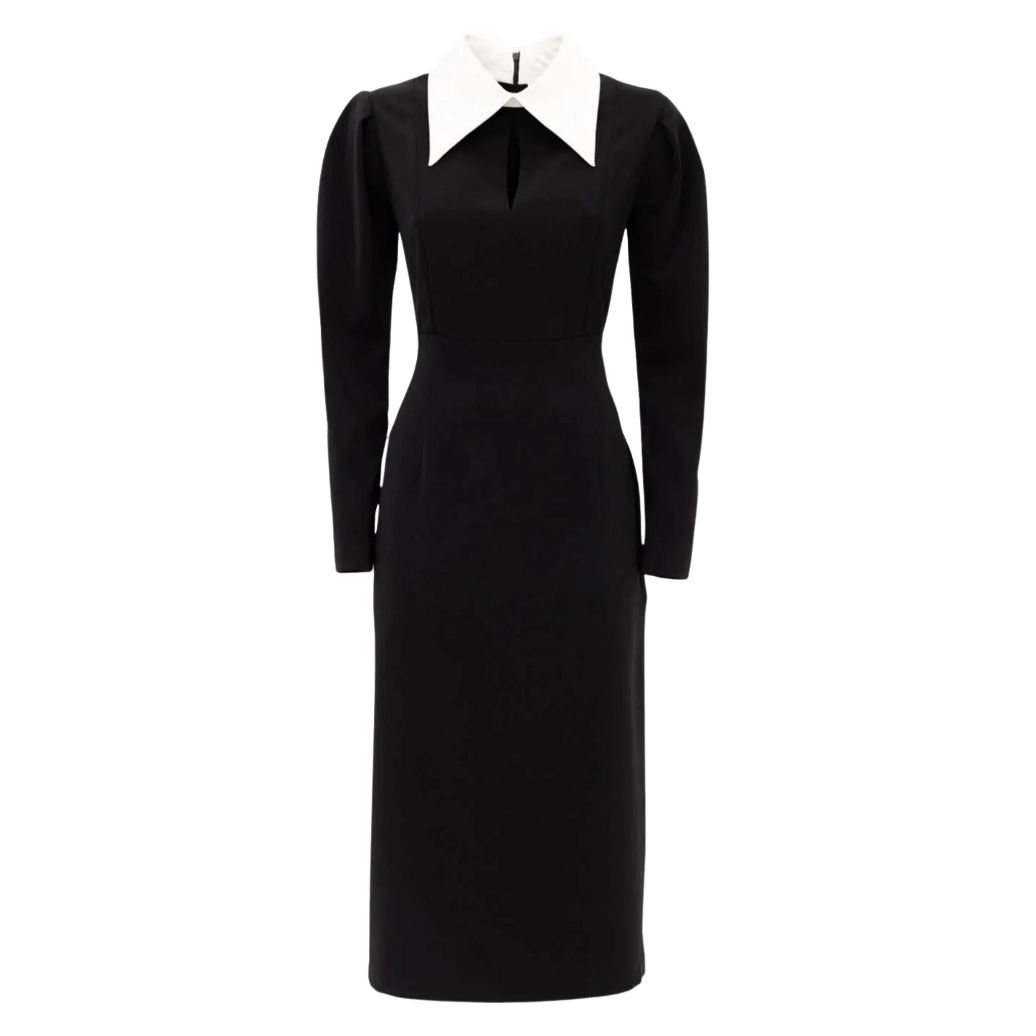 JULIA ALLERT - Formal Midi Dress Black | doors. JULIA ALLERT - Formal Midi Dress Black | doors.