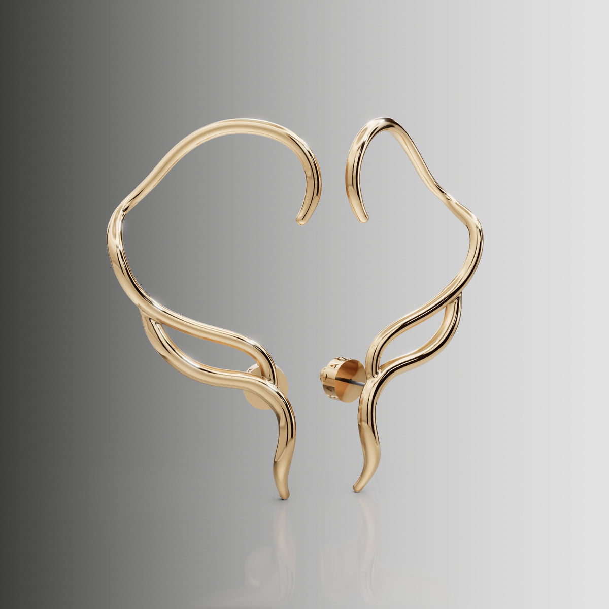 Gold Movimento Earcuff - Essenciais: O Voo