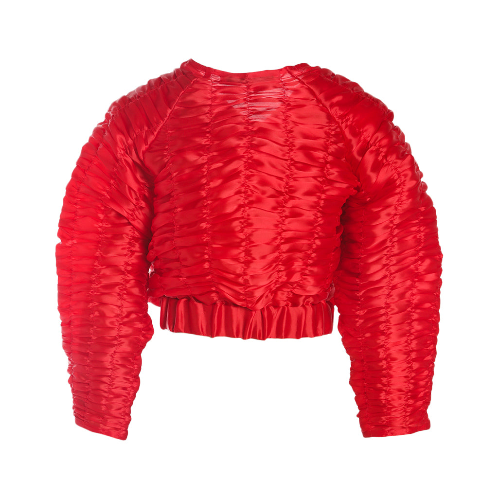 OTKUTYR - Red Poppy Bomber Jacket, buy at DOORS NYC