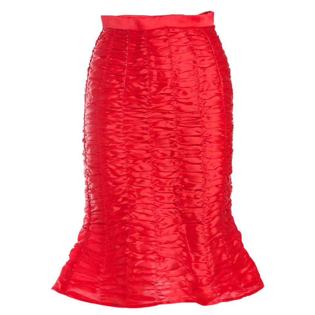 OTKUTYR -Red Poppy Skirt, buy at DOORS NYC