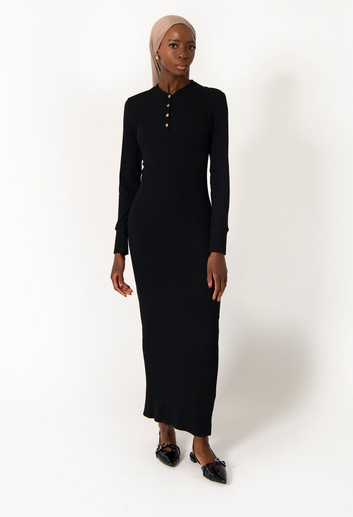 CITIZENS OF THE WORLD - Not Your Basix Henley Dress, buy at DOORS NYC