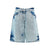 Wide Leg Washed Jeans Shorts | Blue YMAL