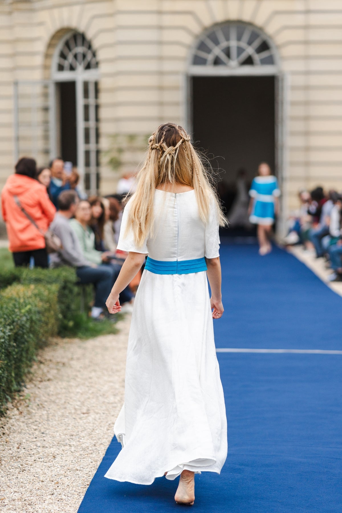 DIVINE HARMONIE - Divine Water Linen Maxi Dress, buy at DOORS NYC