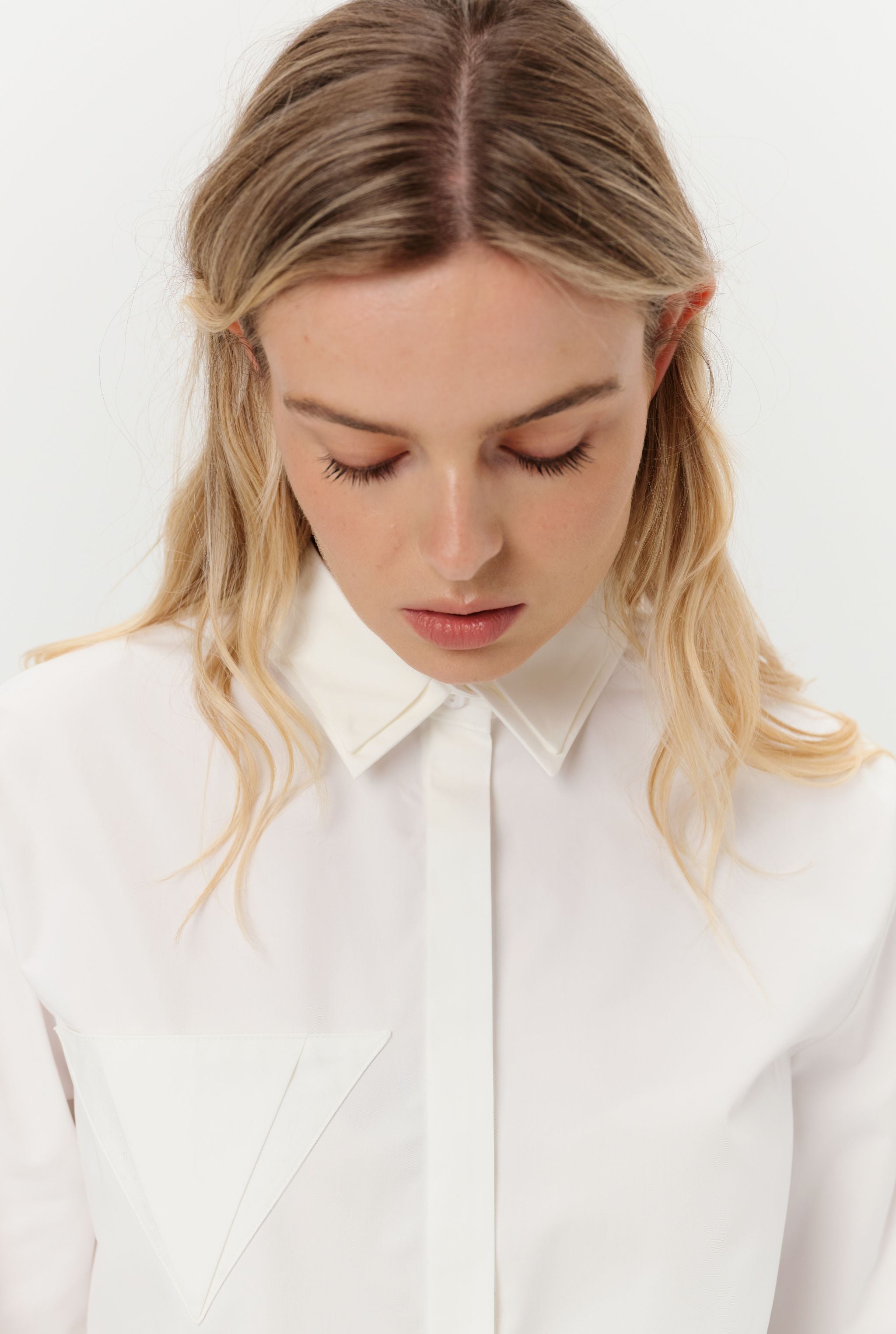 DAR ANN STUDIO - DUNE Shirt |  White, buy at DOORS NYC