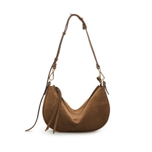 VIKELE STUDIO - Denise Suede Mini Bag Brown | DOORS NYC