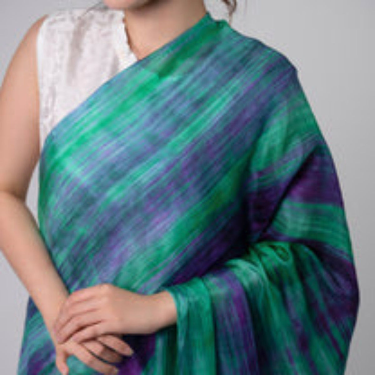 Rainbow Brushstroke Scarf | PR Sample